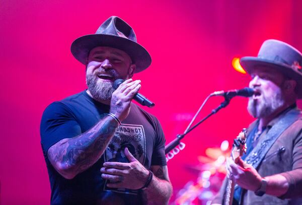 Zac Brown Band performs at Pandora Live @ Tabernacle Super Bowl 2019. Photo: Ryan Fleisher/Special to the AJC