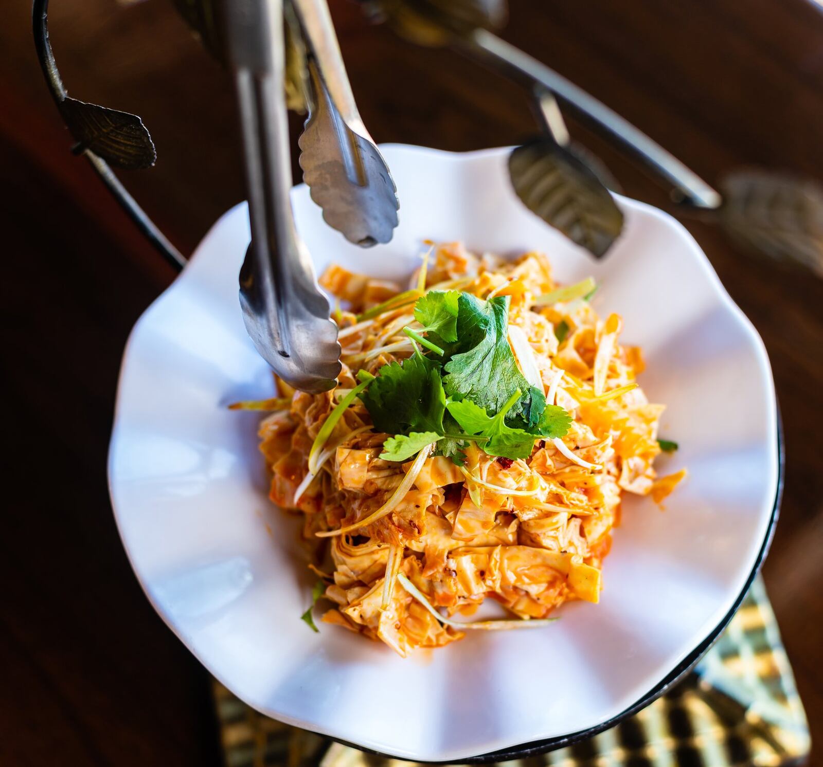 Shredded fresh tofu skin at Fire Stone Chinese. CONTRIBUTED BY HENRI HOLLIS