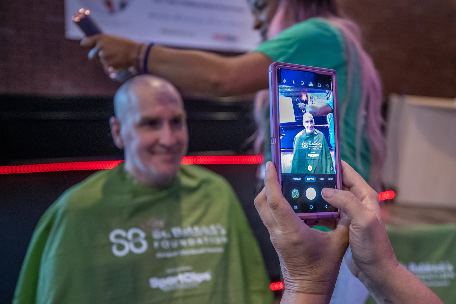 Head-Shaving Event,