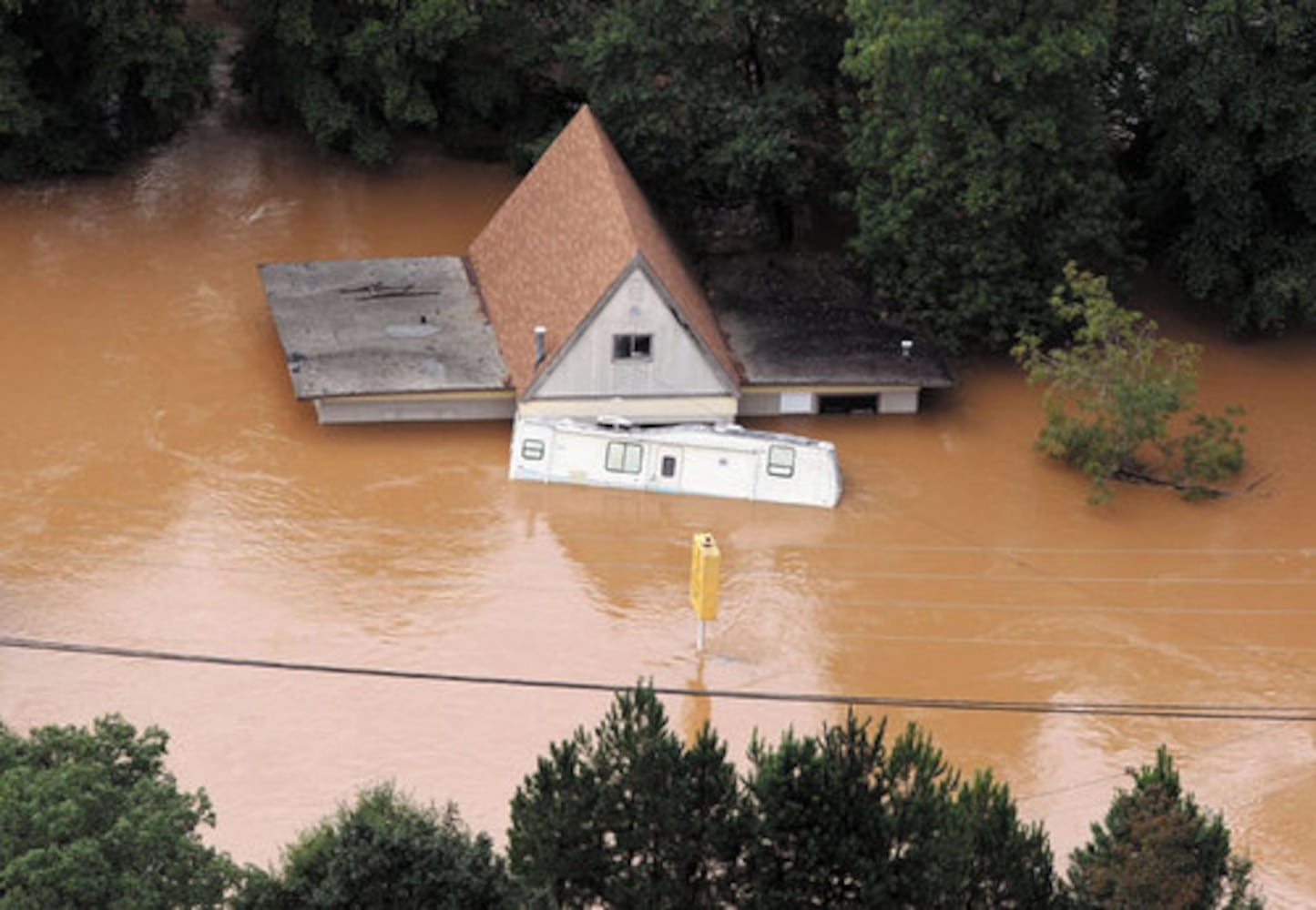 Atlanta flooding: Aerial photos