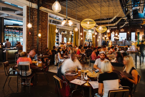 Head to Krog Street Market, or one of the other food halls around town, on Super Bowl Sunday. You might find it's a little less crowded than usual.