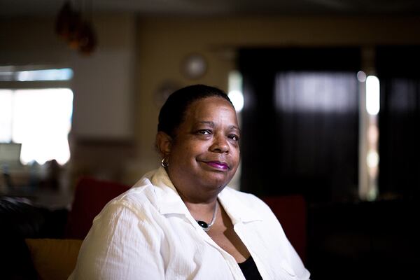 Valerie Dalton poses for a portrait at her home in Stone Mountain, Ga., Monday, June 8, 2015.  Dalton, 64, recently retired from her job and began using Obamacare to fill her insurance needs until she is eligible for Medicare.  BRANDEN CAMP/SPECIAL