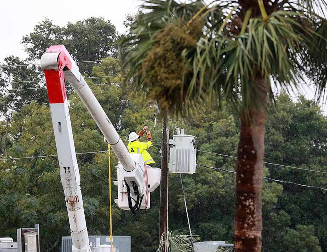 PHOTOS: Hurricane Dorian’s outer bands reach South Georgia