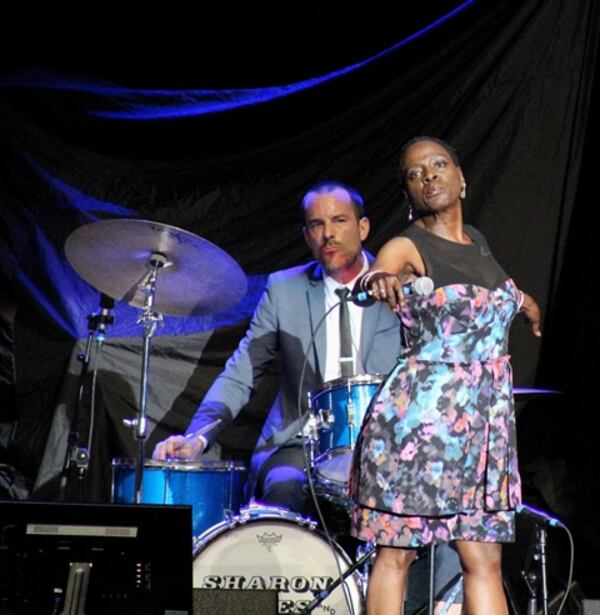 Sharon Jones at her final Atlanta appearance in May. Photo: Melissa Ruggieri/AJC