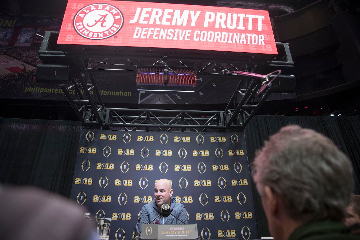 Photos: Georgia, Alabama meet the press at Philips Arena