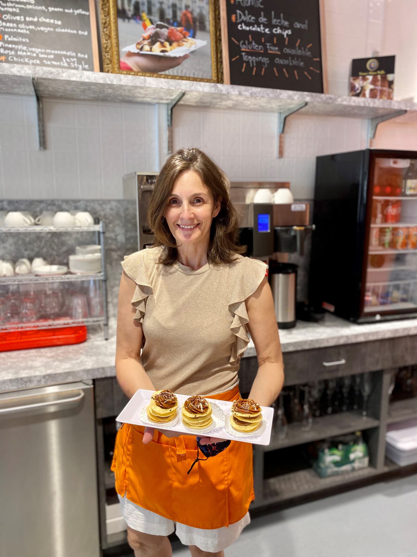 A native of Argentina, Besties founder Carina Balonchard discovered her love of waffles while living in Belgium. Her cooking style blends both cultures. Wendell Brock for The Atlanta Journal-Constitution