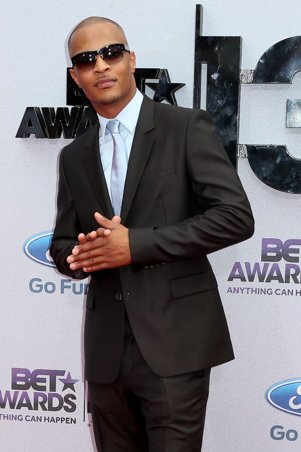 LOS ANGELES, CA - JUNE 30: Recording artist T.I. attends the 2013 BET Awards at Nokia Theatre L.A. Live on June 30, 2013 in Los Angeles, California. (Photo by Frederick M. Brown/Getty Images for BET) T.I., already connected with two VH1 reality shows, will partake in a documentary about the rise of hip hop in Atlanta. CREDIT: Getty