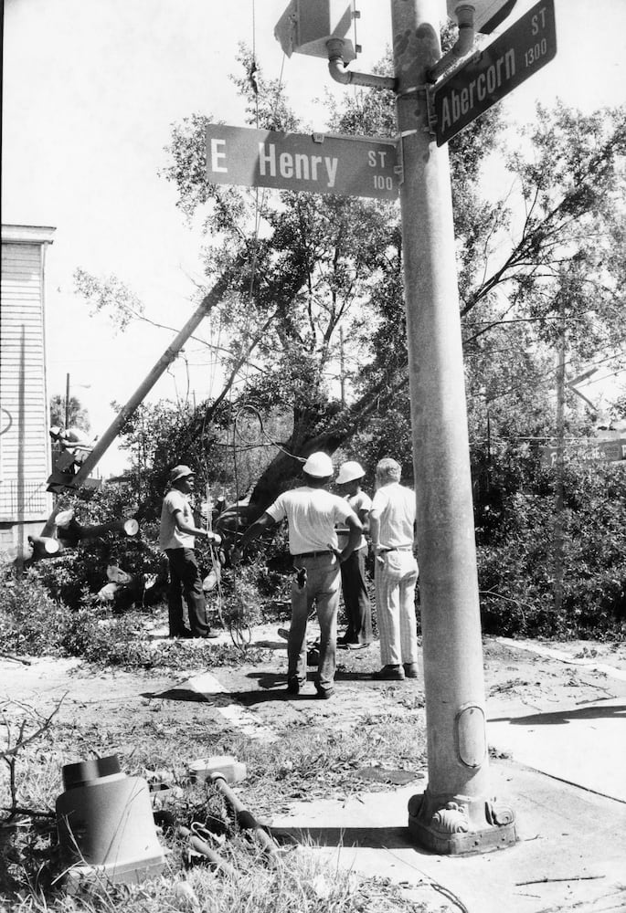 Flashback Photos: Hurricane David hits Savannah in 1979