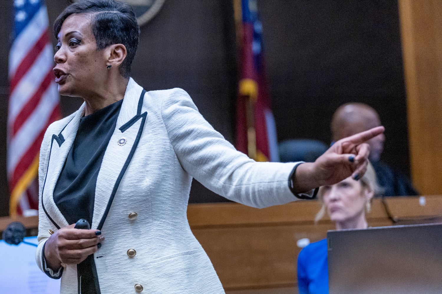 opening statements of his trial at Fulton County Courthouse