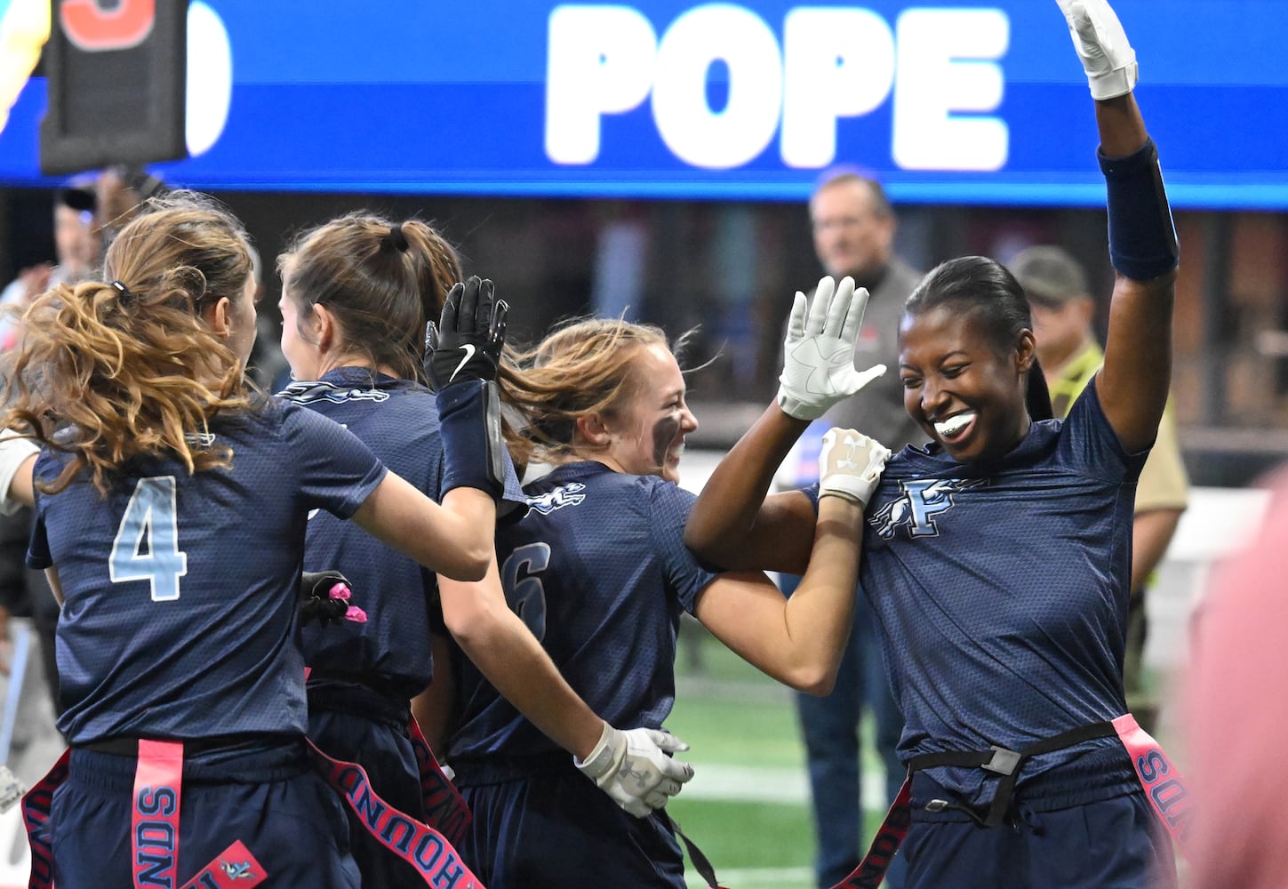 Division 3 Flag Football : Pace Academy vs. Pope