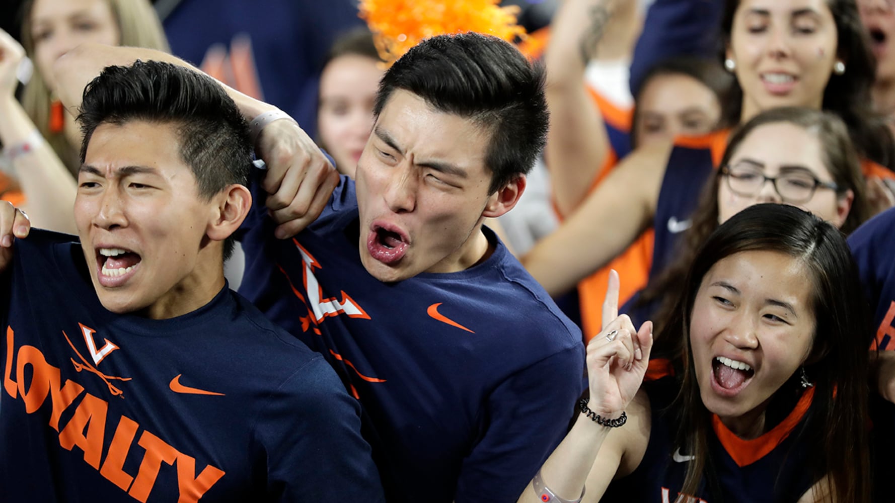 Photos: Final Four Championship: Virginia fans