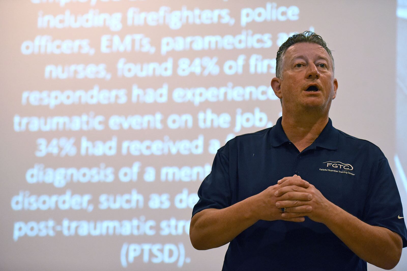 Thomas Woodruff, a former paramedic and owner of Faithful Guardian Training Center in west Georgia, says that medics need a sufficient recovery or cool-down period. (Hyosub Shin / Hyosub.Shin@ajc.com)