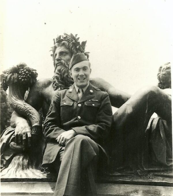 Staff Sgt. William D. King visited Versailles when he was stationed in Paris during World War II. (Courtesy of the King family)