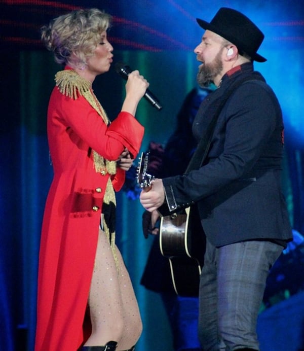 There were plenty of smiles onstage at Sugarland's first show on their "Bigger" tour in Augusta.