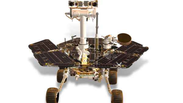 NASA's Mars rover Opportunity. The agency announced the end of Opportunity's Martian mission Wednesday after 15 years of exploring the red planet.