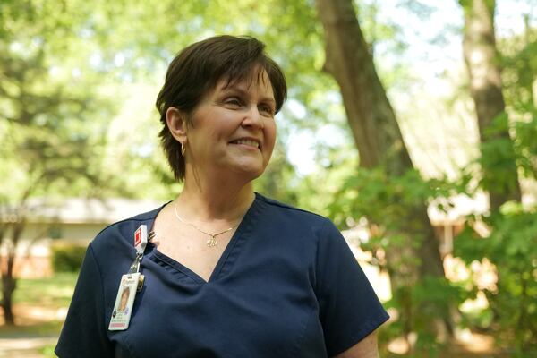 Kathleen LePain, RN, Piedmont Healthcare Athens. Courtesy of Crew Atlanta