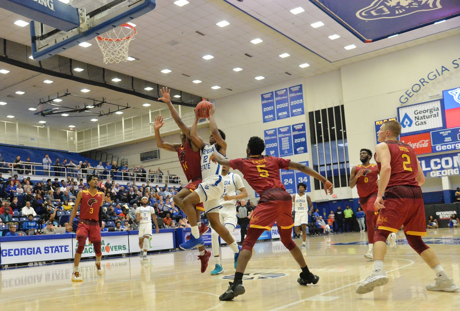 Photos: Georgia State cruises to a home win