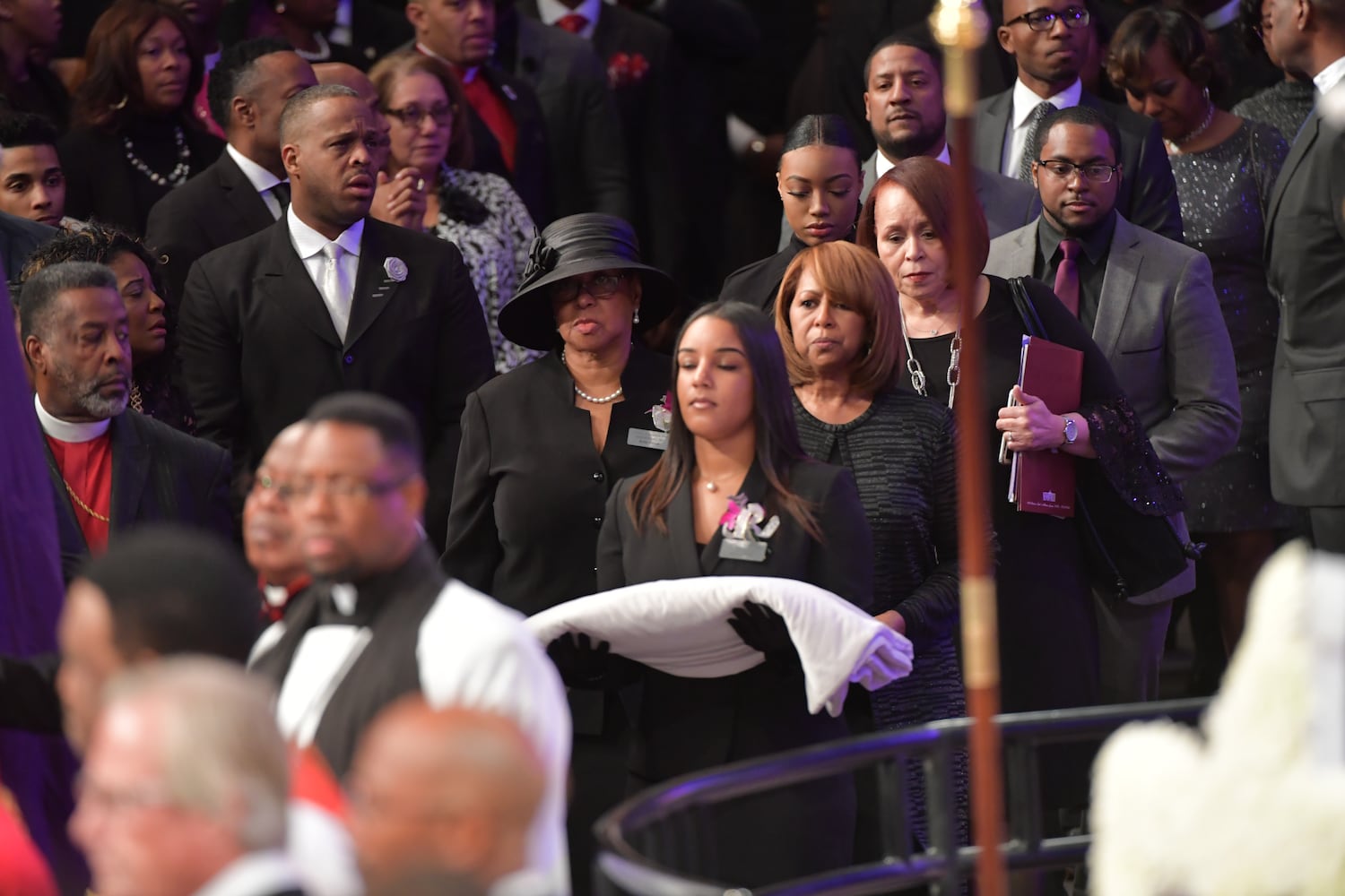 Mourners attend Bishop Eddie Long's funeral service