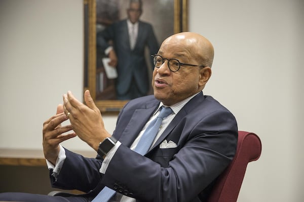 Dr. David A. Thomas, the 12th President of Morehouse College. ALYSSA POINTER/ALYSSA.POINTER@AJC.COM