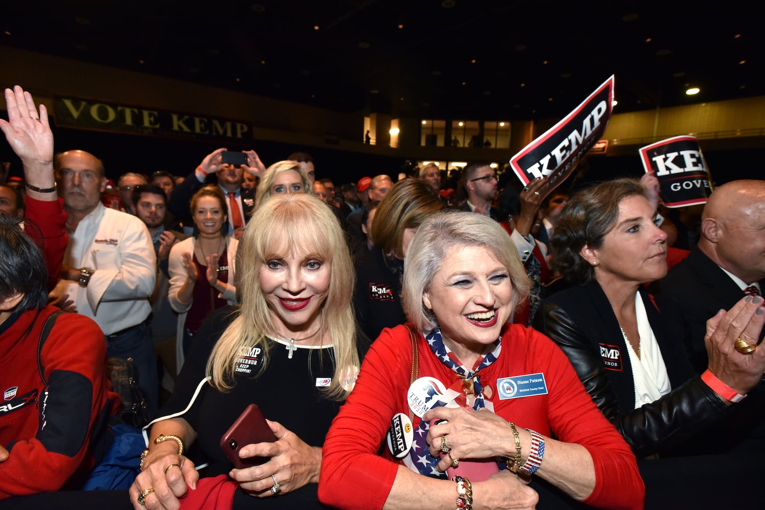 Photos: Mike Pence campaigns with Brian Kemp