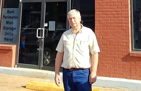 Doug Currie, owner of the NAPA Auto Parts store in Monticello, said on Nov. 9, 2020, that he voted for Donald Trump because he thinks he did an excellent job managing the pandemic. Photo by Andy Peters, andy.peters@ajc.com