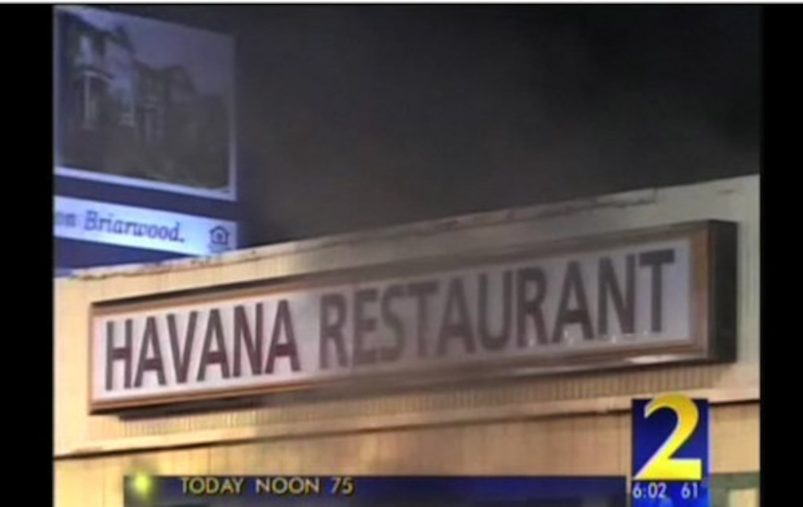 Havana Sandwich Shop burns