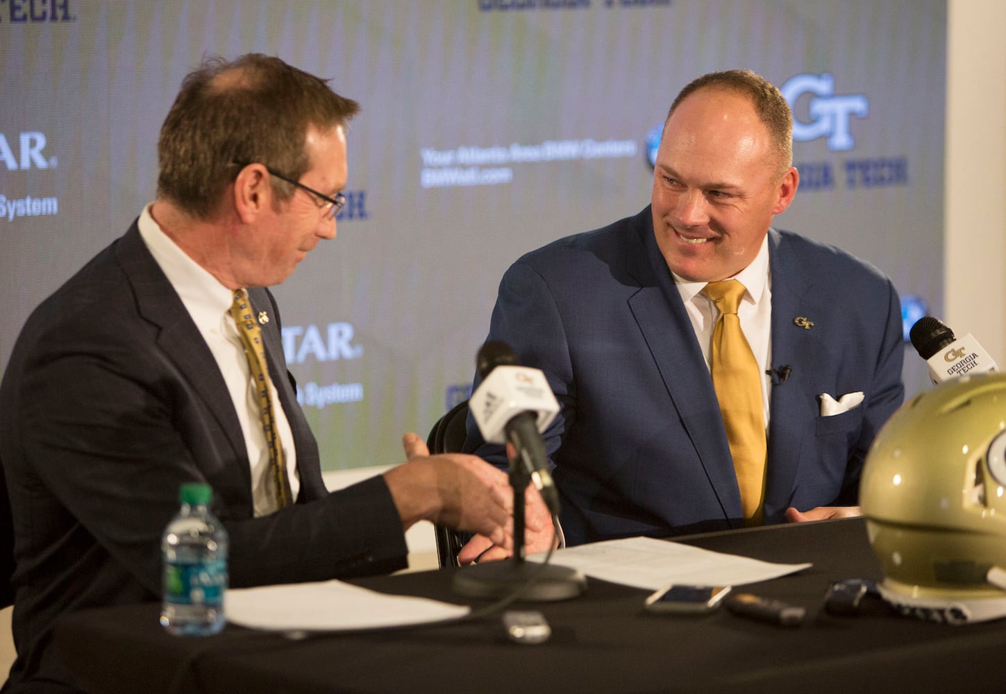 Photos: Georgia Tech welcomes new coach Geoff Collins