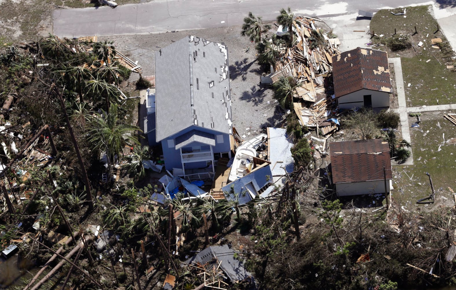 Photos: Hurricane Michael leaves behind path of destruction