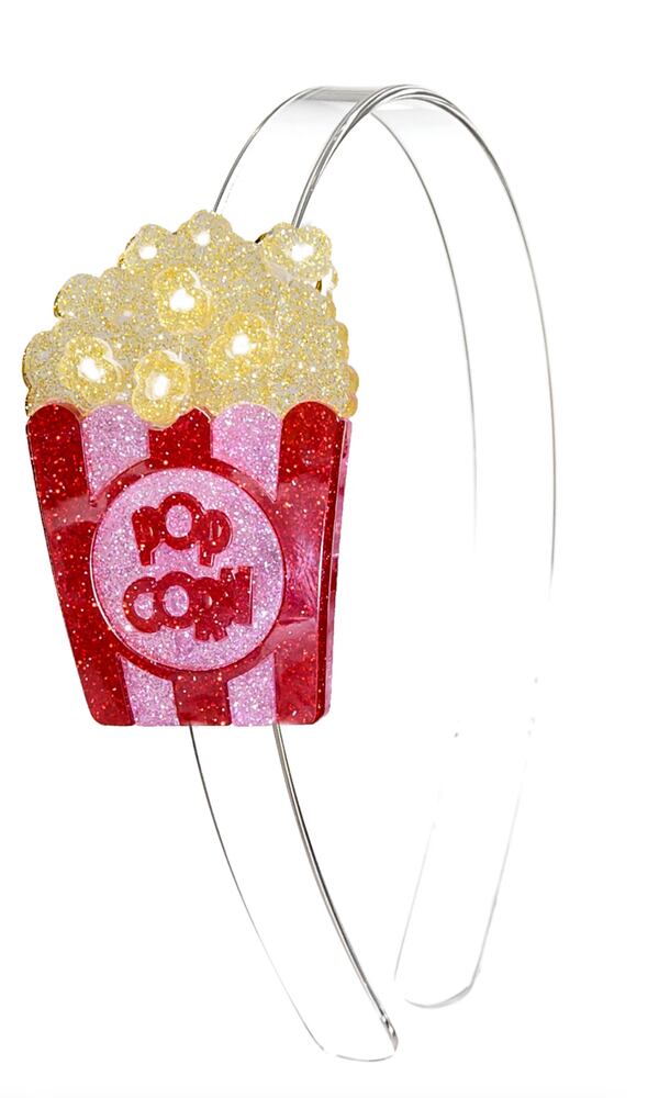 Go to school in style with this sparkly popcorn-themed headband.
(Courtesy of Just Shoes for Kids)