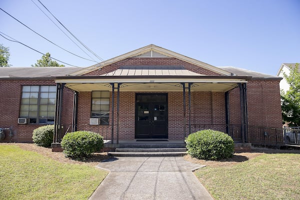 6/14/2019 — Marietta, Georgia — The exterior of the old Lemon Street Grammar School, located at 350 Lemon Street, in Marietta, Friday, June 14, 2019. The Marietta City School System has announced it will use the historically black school as classroom space. (Alyssa Pointer/alyssa.pointer@ajc.com)