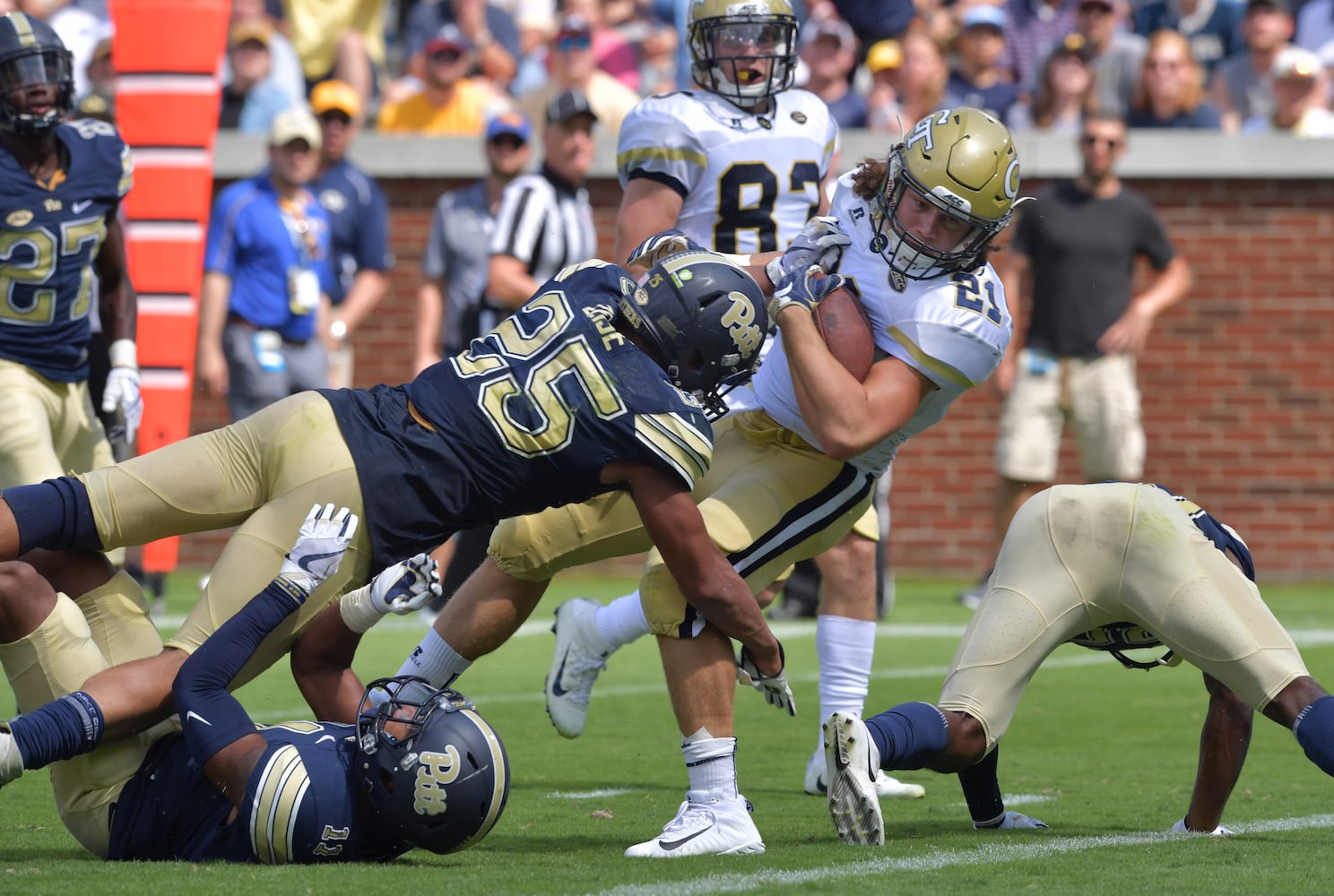 Photos: Georgia Tech pulls away from Pittsburgh