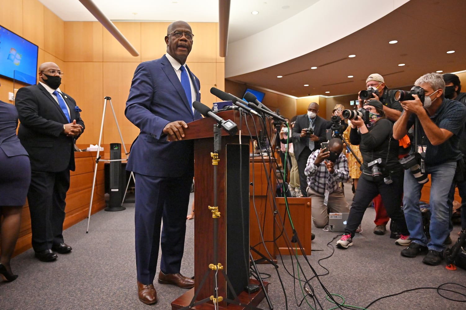 PHOTOS: Fulton District Attorney Paul Howard news conference over recent police shooting