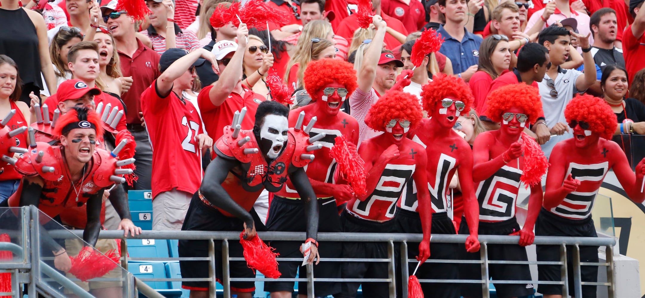 Photos: The celebration, scene at Georgia’s win over Florida