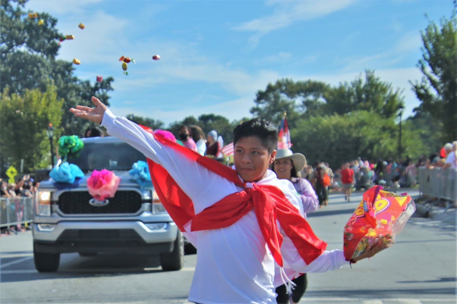 A parade kicks off this year’s Duluth Fall Festival.