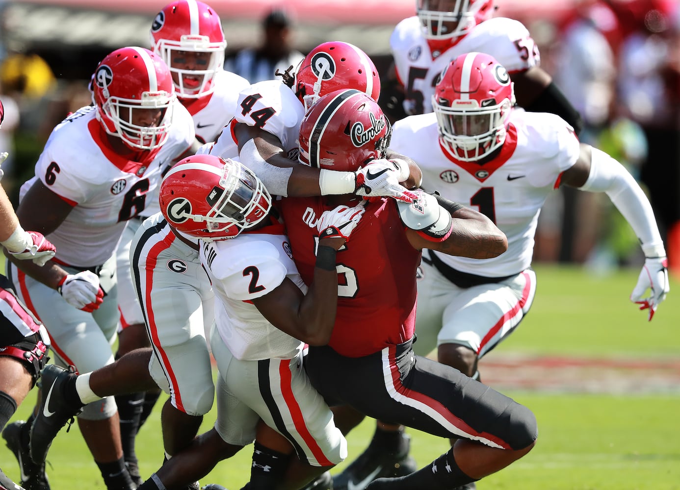 Photos: Bulldogs travel to South Carolina