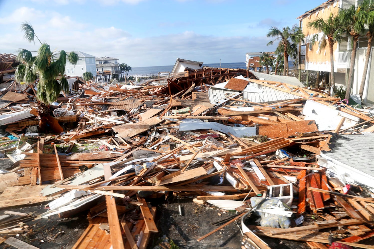 Photos: Hurricane Michael leaves behind path of destruction