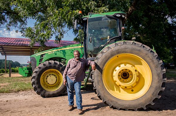 Howard James, owner of Jibb's Vineyard in Byromville, is part of online digital directory Black Farmers' Network. The network helps share the products and services of black farmers like James, who single-handedly grows, markets and sells his quality fruits and vegetables across Georgia.