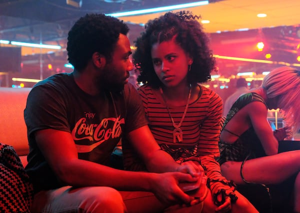  ATLANTA -- Season Two, Episode 3 - Pictured: Donald Glover as Earnest Marks, Zazie Beetz as Van. CR: Guy D'Alema/FX