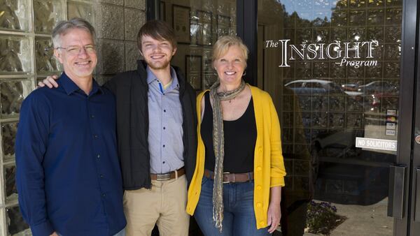 Mike Hansen (left) and Sue Hansen (right) helped their son, Zach, overcome his addiction by taking an active part of the recovery process. CONTRIBUTED BY DAVID BARNES / SPECIAL