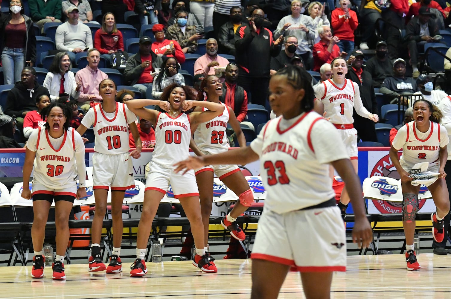 GHSA basketball finals: Forest Park vs. Woodward Academy girls