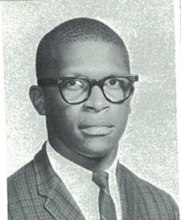 Herman Cain as a Morehouse College student in 1965.