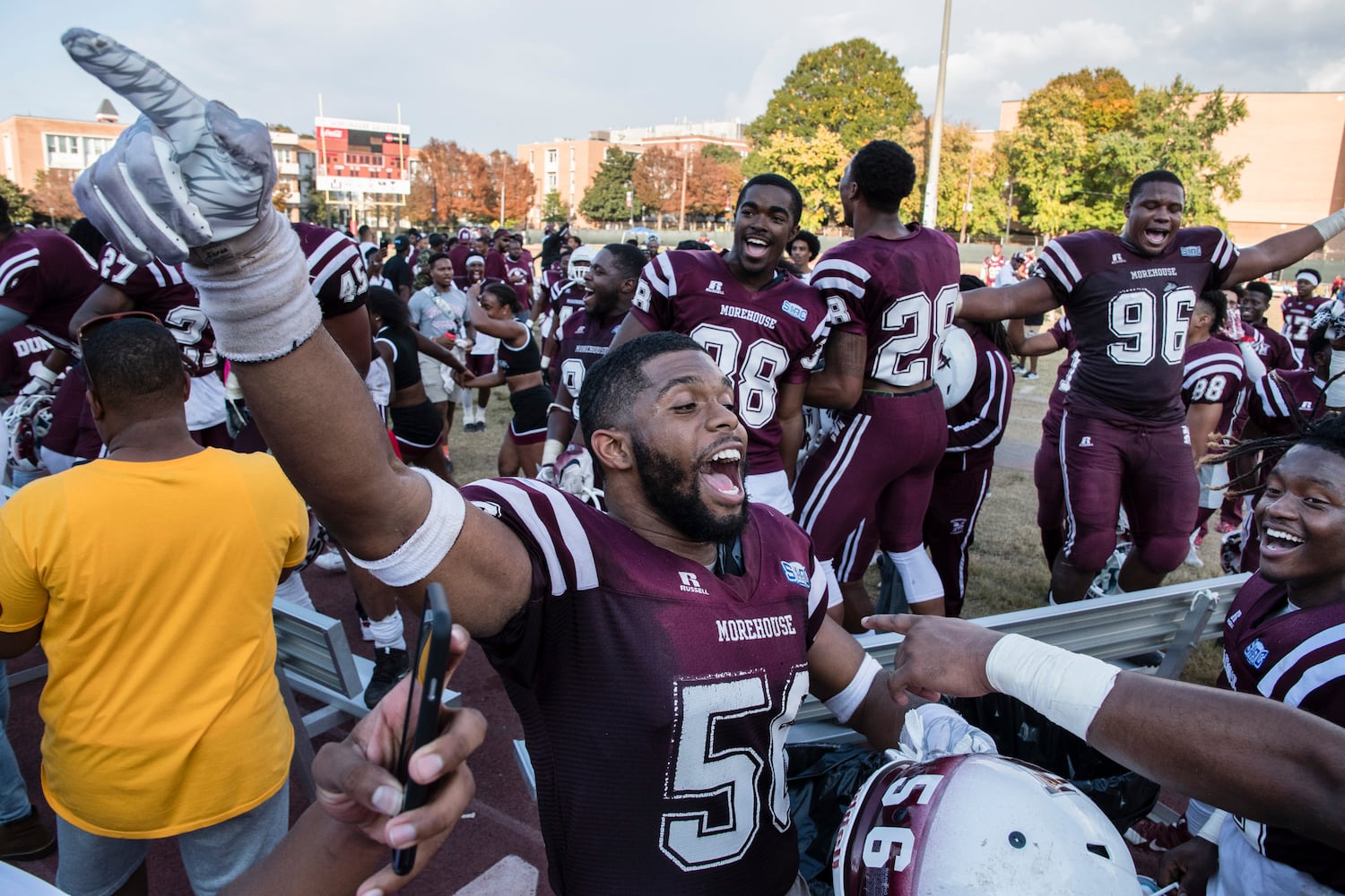 Photos: Morehouse overwhelms Clark