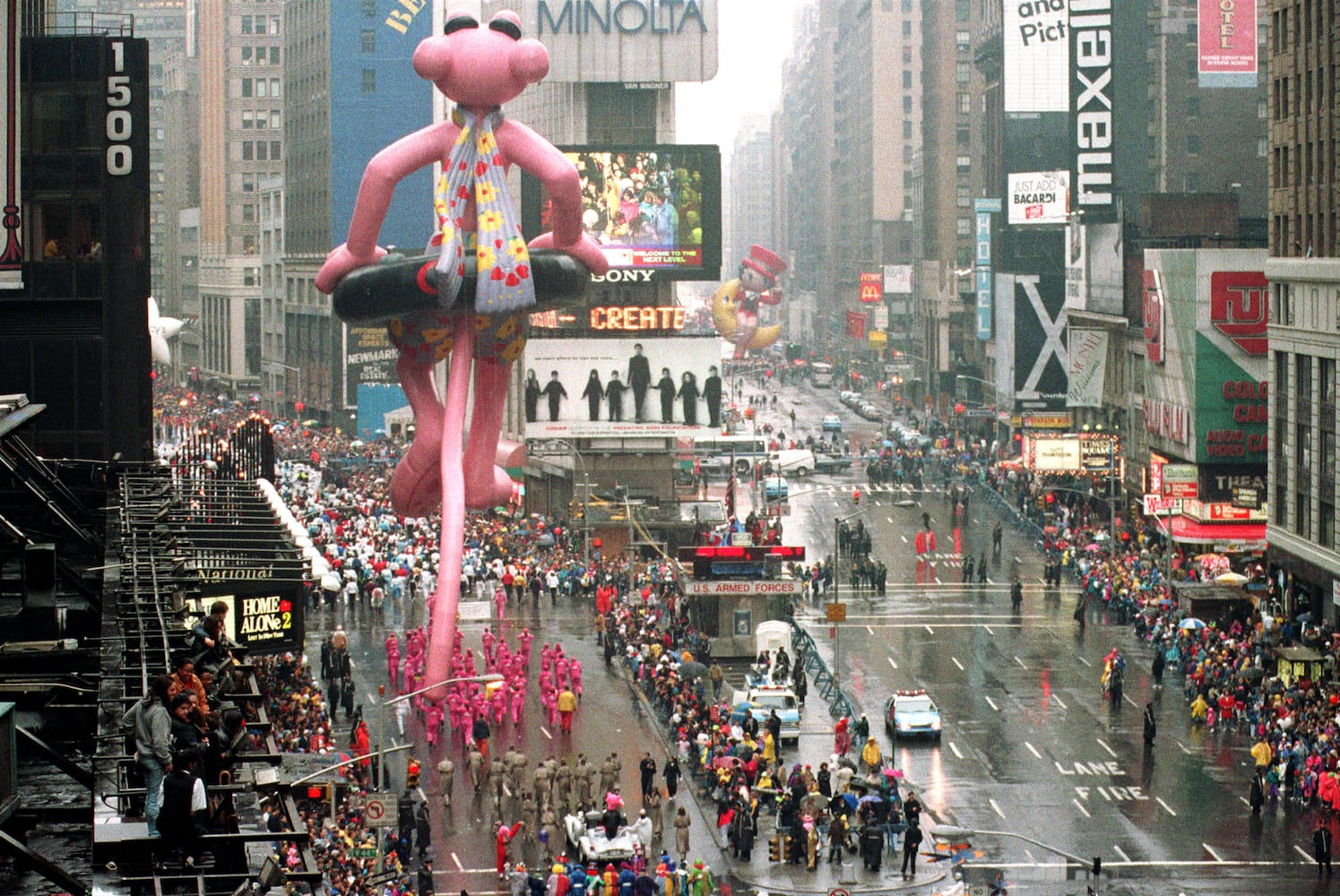 Macy's Thanksgiving Day Parade floats through the years