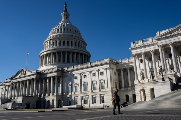 The U.S. Capitol building in Washington on Jan. 9, 2023. (Haiyun Jiang/The New York Times)