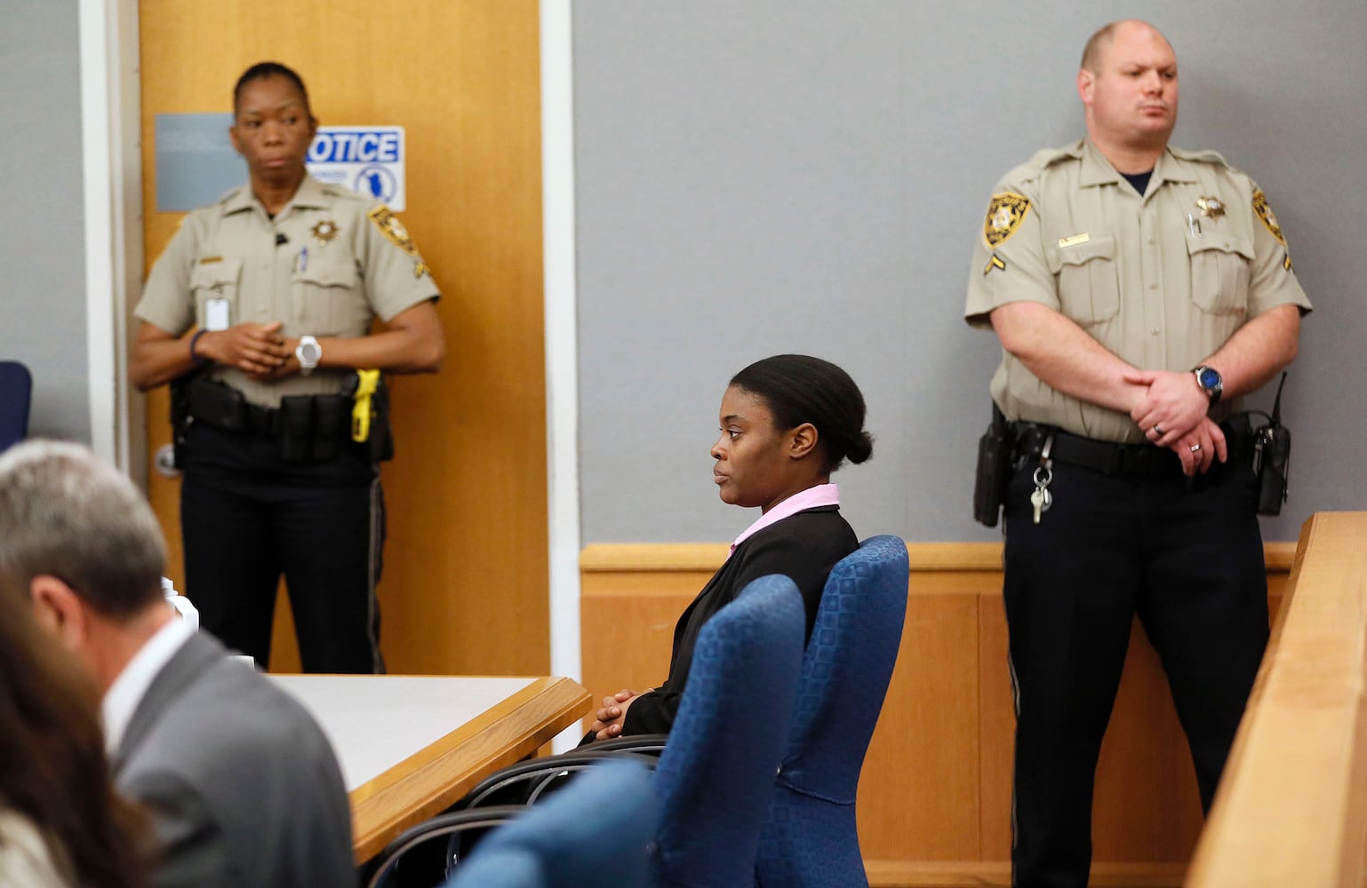 Photos: Tiffany Moss sentencing, April 30, 2019