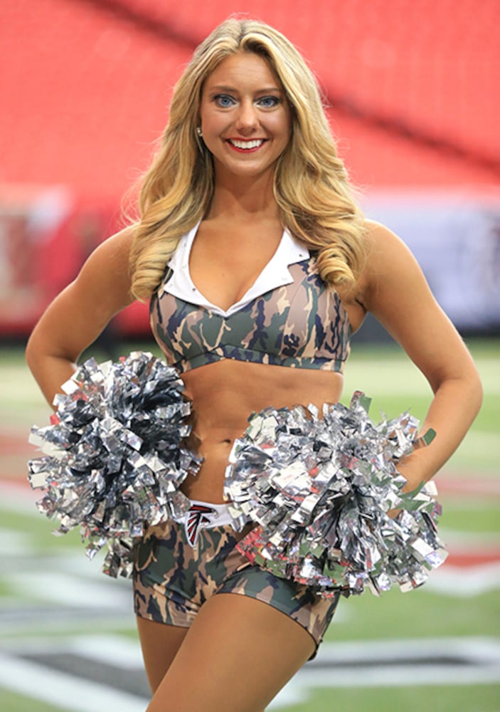 Falcons cheerleader: Mallory