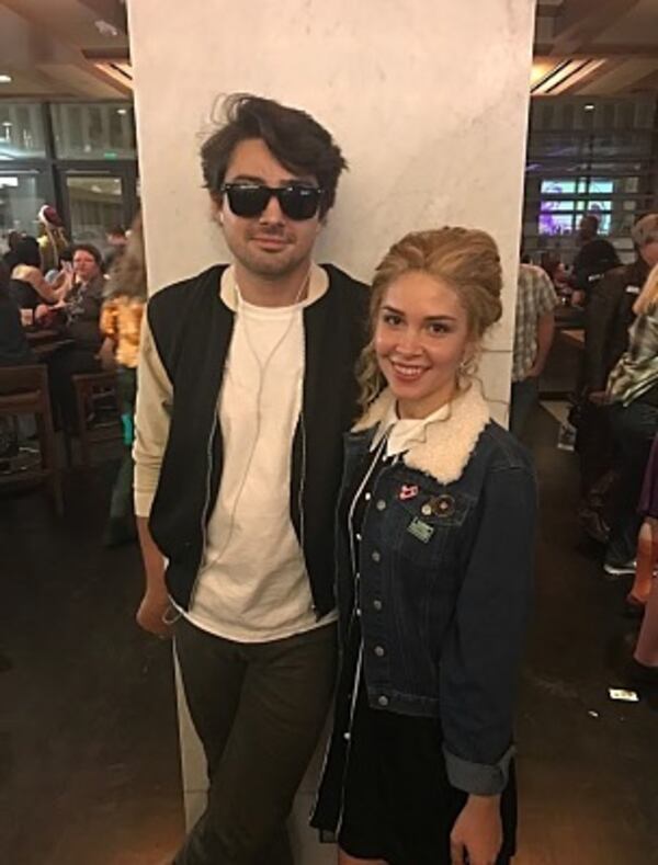 Cosplayers repping the Atlanta film industry with Baby Driver