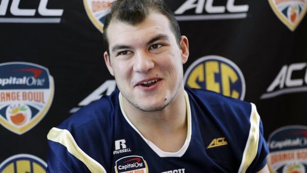 Last season, Georgia Tech defensive tackle Adam Gotsis had, in addition to 36 tackles, an interception and two blocked kicks. (ASSOCIATED PRESS)