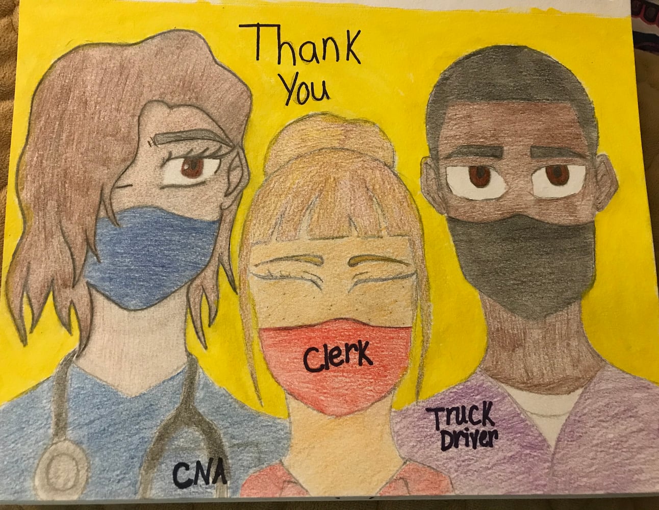 Art from the Heart: Kids thank front-line health care workers