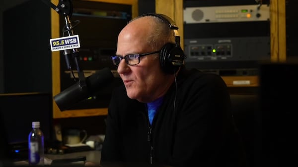 WSB Radio anchor Scott Slade signs off